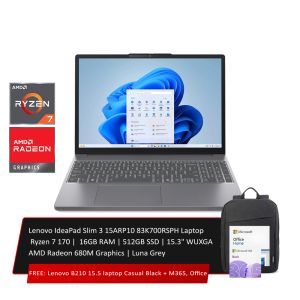 Lenovo IdeaPad Slim 3 15ARP10 83K700RSPH Laptop 15.3