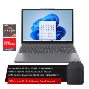 Lenovo IdeaPad Slim 3 15ARP10 83K700KBPH Laptop 15.3
