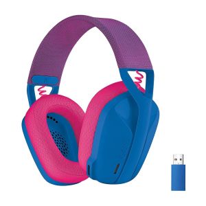 Logitech G435 Lightspeed and Bluetooth Wireless Gaming Headset [Blue]
