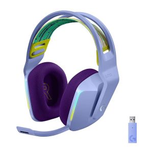 Logitech G733 Lightweight Wireless RGB Gaming Headset [Lilac]
