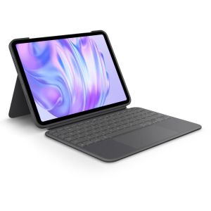Logitech Combo Touch Backlit Detachable Keyboard Case for iPad Pro 11 - inch (M4) [Graphite]