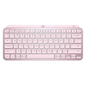 Logitech MX Keys Mini Minimalist Wireless Illuminated Keyboard - Rose