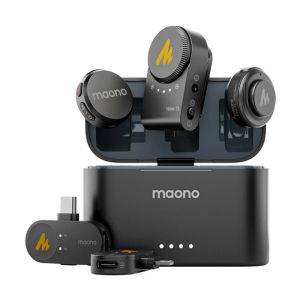 Maono Wave T5 WM650 PA3 Wireless Microphone Combo Version For Carmera / Lightning / Type-C