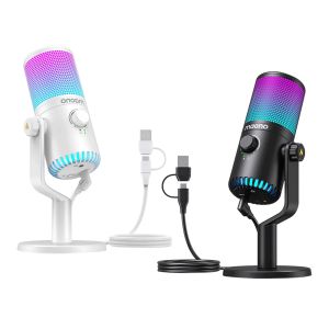 Maono DM30RGB Programmable Caridoid Condenser RGB USB Gaming Microphone