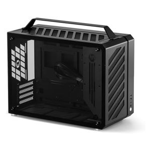 Mechanic Master C30Pro Compact MATX/ITX Portable PC Case - Black