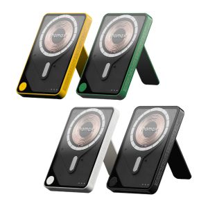 Momax 1-Power X Pro Magnetic Wireless Power Bank 5000mAh With Built-In USB-C Cable
