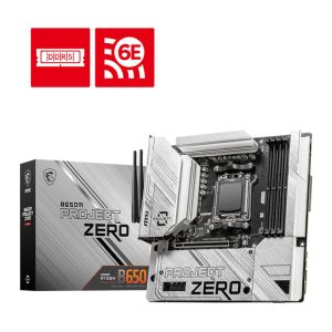 MSI B650M Project Zero AMD DDR5 Motherboard