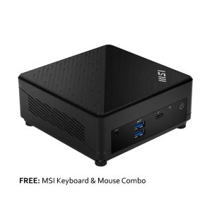 MSI CUBI 5 i5 12M-474PH | i5-1235U | 8GB DDR4 | 500GB SSD | Wi-Fi 6E+ Bluetooth 5.3 | Thunderbolt 4 | Win 11 w/ MS Office