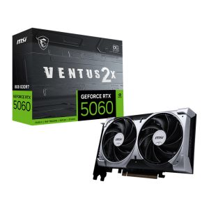 MSI Geforce RTX 5060 8GB Ventus 2X OC Plus GDDR7 Graphics Card