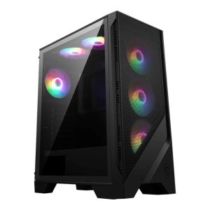 MSI MAG Forge 120A Airflow Tempered Glass ARGB Mid-Tower PC Gaming Case