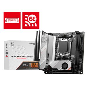 MSI MPG B650i Edge Wifi 6E Mini-ITX AM5 DDR5 AMD Motherboard