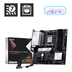MSI Pro B850M-A WiFi DDR5 AMD Socket AM5 micro-ATX Motherboard