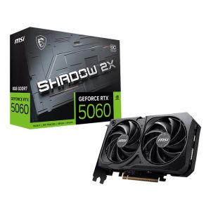 MSI Geforce RTX 5060 8G Shadow 2X OC 8GB GDDR7 Graphics Card