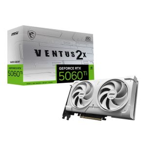 MSI Geforce RTX 5060 Ti 16GB Ventus 2X OC White Plus 16GB GDDR7 Graphics Card