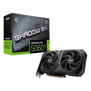 MSI GeForce RTX 5060 Ti 8GB Shadow 2X OC Plus GDDR7 Graphics Card