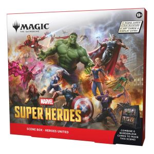 Magic: The Gathering | Marvel Super Heroes Scene Box - Heroes United
