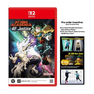 [PRE-ORDER] Nintendo Switch 2 My Hero Academia: All's Justice ASI - Game Key Card [ASI]