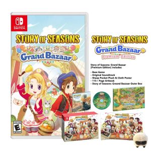 Nintendo Switch Story of Seasons: Grand Bazaar Premium Edition [US]