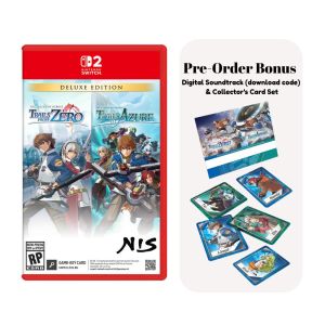 [PRE-ORDER] Nintendo Switch 2 The Legend of Heroes: Trails from Zero / The Legend of Heroes: Trails to Azure: Deluxe Edition - Game KeyCard  [US]