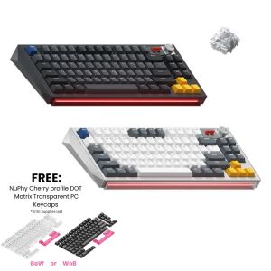 NuPhy WH80 High Profile 83-Keys Tri-Mode Wireless Magnetic Keyboard (Magnetic Jade Dragon-N)