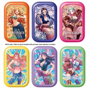 One Piece Card Game Mini Tin Pack Vol 2 featuring popular female characters (TS-02) Japan Version - Per piece