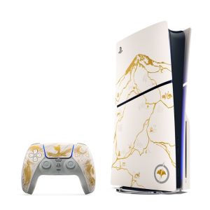 PlayStation PS5 Slim Console Ghost of Yotei Gold Limited Edition Bundle (CFI-2018 AZ7X)