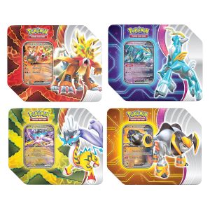 Pokémon TCG: Paradox Destinies Tin Ex Tin includes 5 Booster Packs (210-85840)