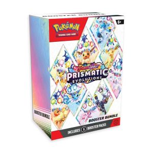 Pokémon TCG: Scarlet & Violet Prismatic Evolutions Booster Bundle - 6 Packs