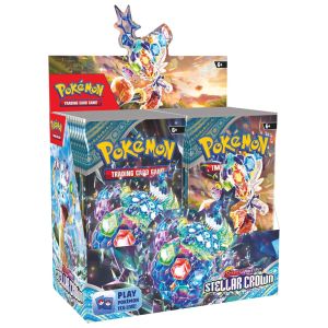 Pokémon TCG: Scarlet & Violet Stellar Crown Display Booster Box - 36 Packs
