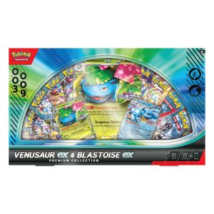 Pokémon TCG: Pokemon Trading Card Game Venusaur Ex & Blastoise Ex Premium Collection