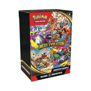 Pokemon TCG: Mega Evolution Booster Bundle (6 Packs)