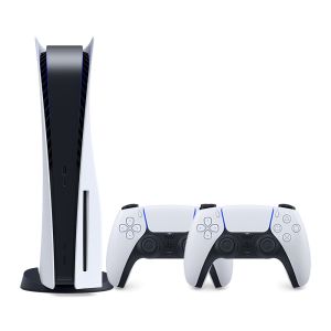 PlayStation PS5 Console with 2 Two DualSense Controller Bundle [Asia]