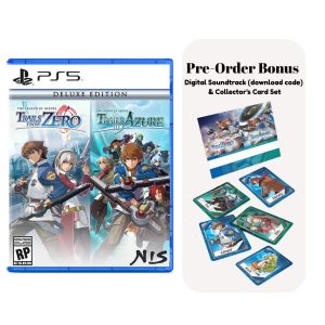 [PRE-ORDER] Playstation PS5 The Legend of Heroes: Trails from Zero / The Legend of Heroes: Trails to Azure: Deluxe Edition - 2 Games in 1 Disc [R1]