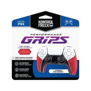KontrolFreek Inferno Red Performance Grips for PS5 (4777)