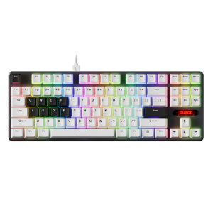 Pulsar PCMK 2 HE TKL Hall Effect Magnetic RGB Gaming Keyboard - White