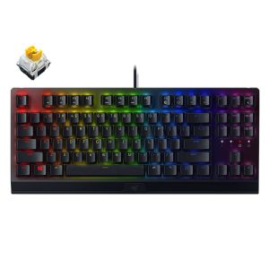 Razer Blackwidow Chroma V3 TKL Compact Mechanical Keyboard [Yellow] RZ03-03491800-R3M1