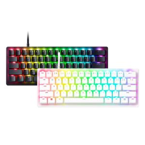 Razer Huntsman Mini 60% RGB Gaming Keyboard (Purple Clicky Optical Switch) (Red Linear Optical Switch) 