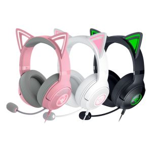 Razer Kraken Kitty V2 Wired RGB Headset with Kitty Ears