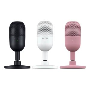 Razer Seiren V3 Mini Ultra-Compact USB Condenser Microphone with Tap-to-Mute Sensor