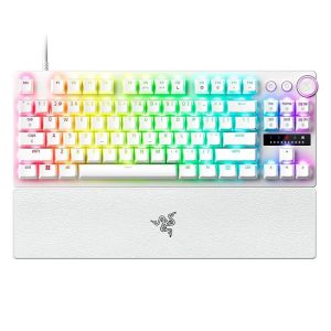 Razer Huntsman V3 Pro Tenkeyless Analog Optical Esports Keyboard White Editon