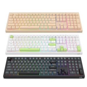 Redragon K518-RGB Crux RGB 108-Key Wired Membrane Gaming Keyboard