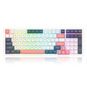 Redragon K723WBR-RGB Flamberge Pro 98 Keys Hot-Swappable Wireless Mechanical Gaming Keyboard