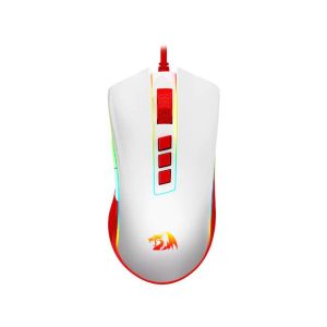Redragon M711C Cobra Gaming Mouse - White Red