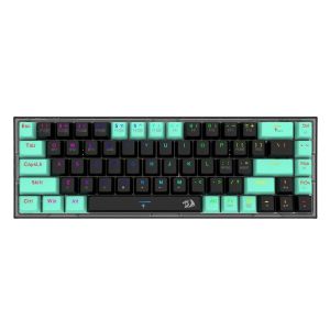 Redragon Castor Pro K631 RGB Wireless Mechanical Gaming Keyboard [Black/Green]