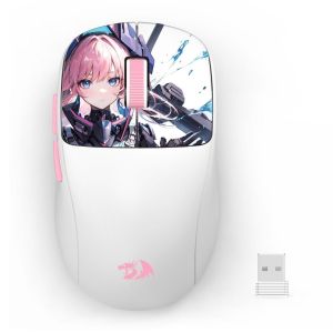 Redragon Klyamoor Pro Standard Ayaka Edition Gaming Mouse (M817AK-PRO-STD) - White Pink