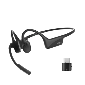 Shokz OpenComm2 UC (USB-C) Bone Conduction Wireless Open-Ear Headset (C110) [Black]