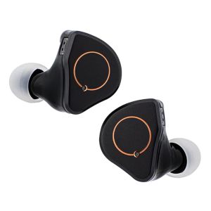 Simgot SuperMix 4 1DD+1 BA+1 Planar +1 PZT Hybrid Driver Wired Earbuds - Black