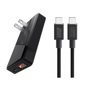 Skull & Co. 65W GaN Power Adapter for Nintendo Switch 2/Steam Deck/ROG Ally and Other Devices