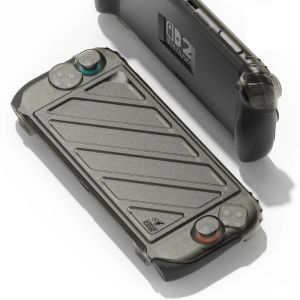 Skull & Co. HardShell Front Cover & Stand Grip Bundle for Nintendo Switch 2 (NS2FCSET-SBK)