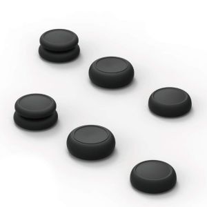 Skull & Co. Thumb Grip Set Joystick Cap for Nintendo Switch OLED/LITE  Joy-Con Controller (NSTG-BK) - Black